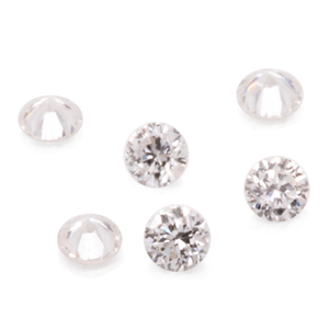 Diamant - weiß (TW), VS1, rund, 1,3 mm, ca. 0,0095 cts, Nr. D11004