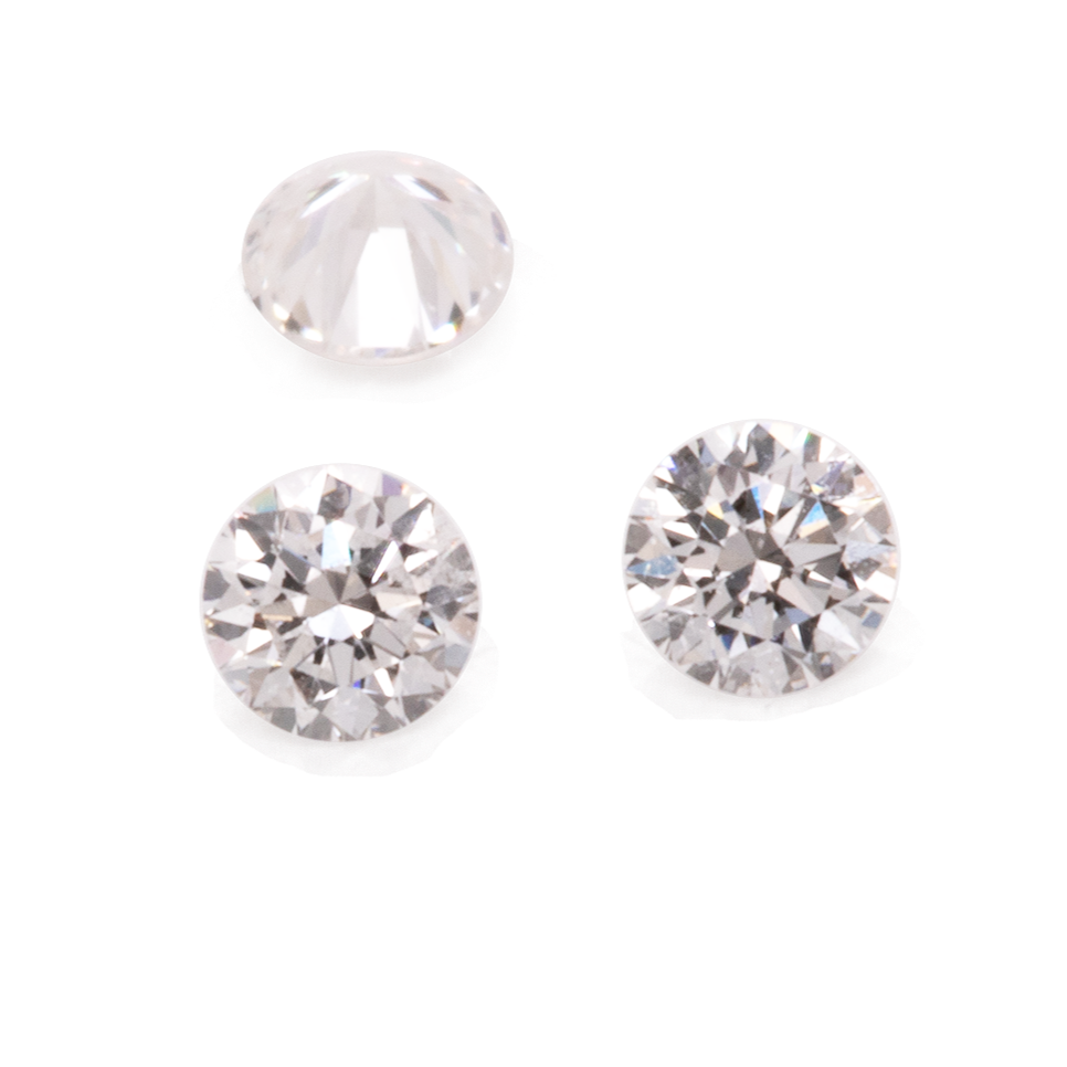 Diamond - white, (TW), VS1, round, 2.2 mm, approx. 0.04 cts, No. D11013