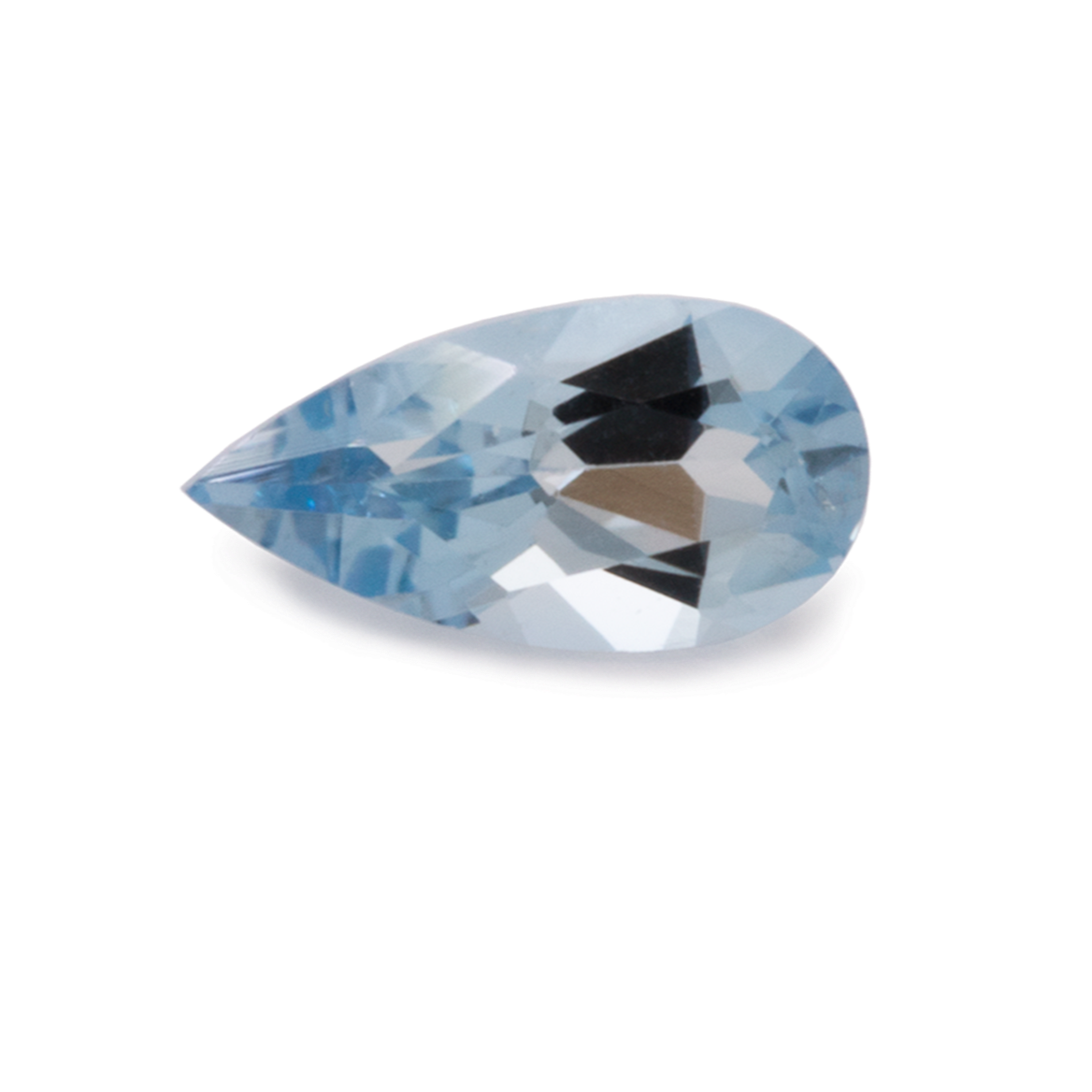 Aquamarine - A, pearshape, 4x2 mm, 0.05-0.07 cts, No. A05001