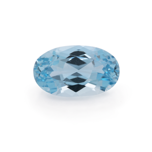 Aquamarin - AA, oval, 5x3 mm, 0,18-0,20 cts, Nr. A10002