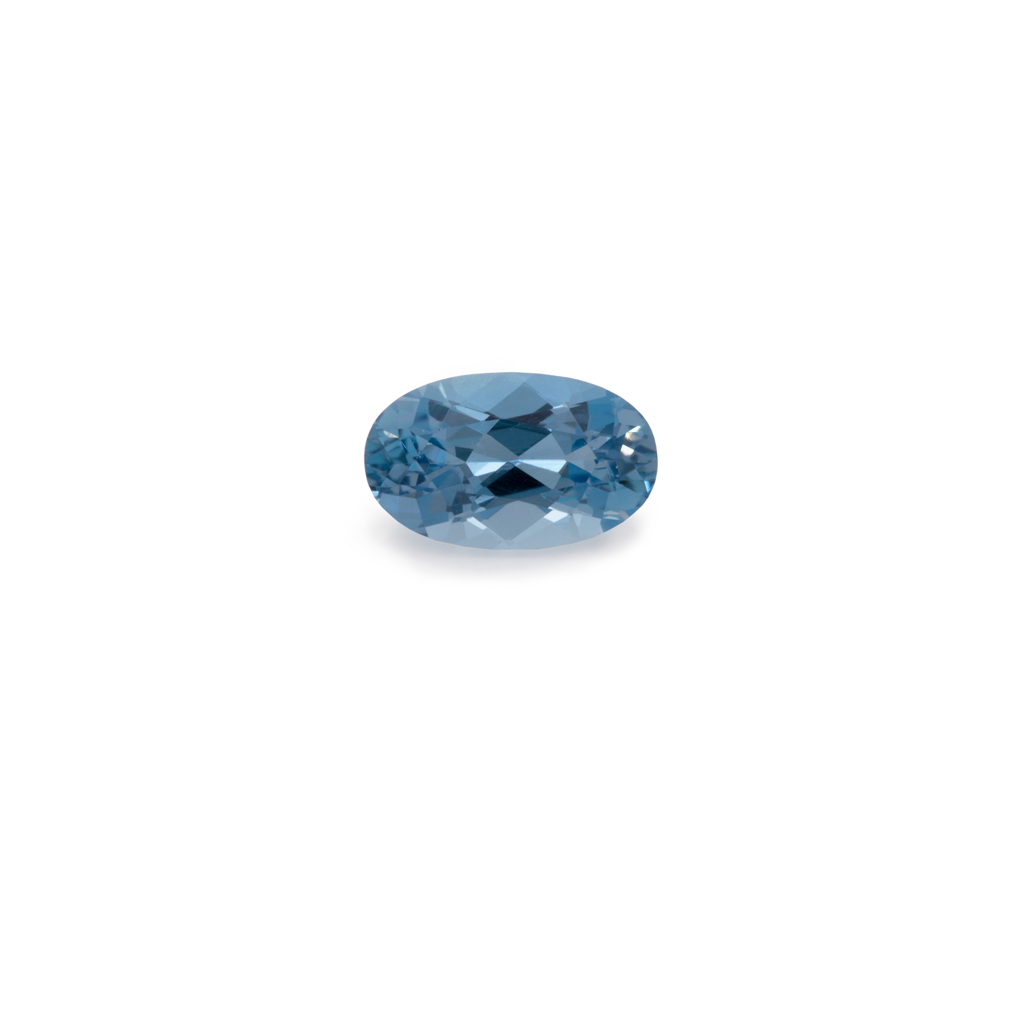 Aquamarine - AAA, oval, 5x3 mm, 0.18-0.20 cts, No. A10003