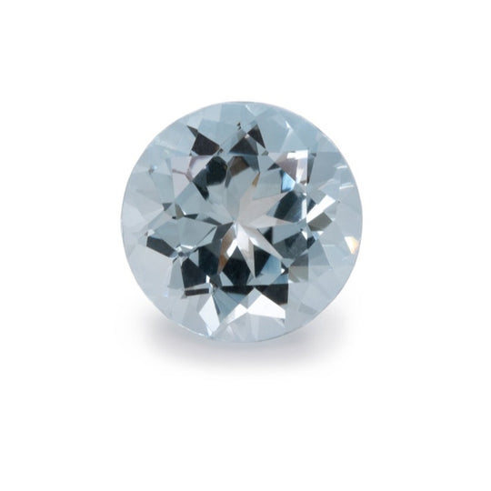 Aquamarin - A, rund, 8x8 mm, 1,60-1,80 cts, Nr. A13001
