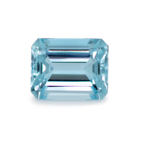 Aquamarine - AA, octagon, 10x8 mm, 3.09 cts, No. A17002