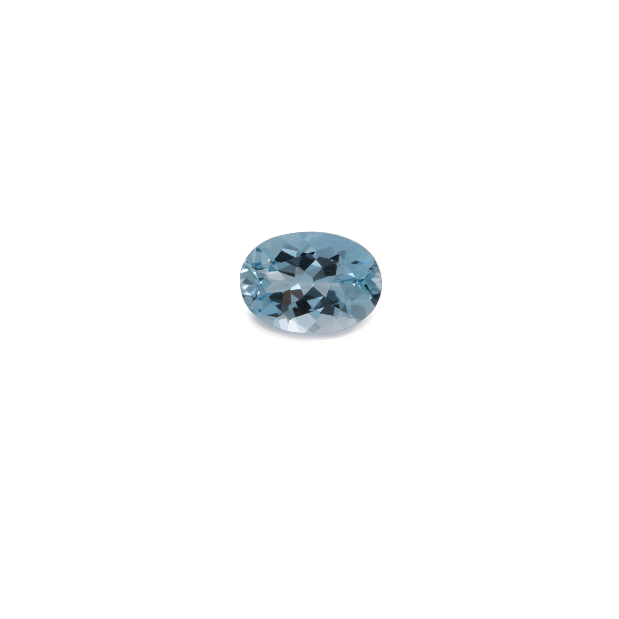 Aquamarine - AA, oval, 7x5 mm, 0.60-0.80 cts, No. A18002