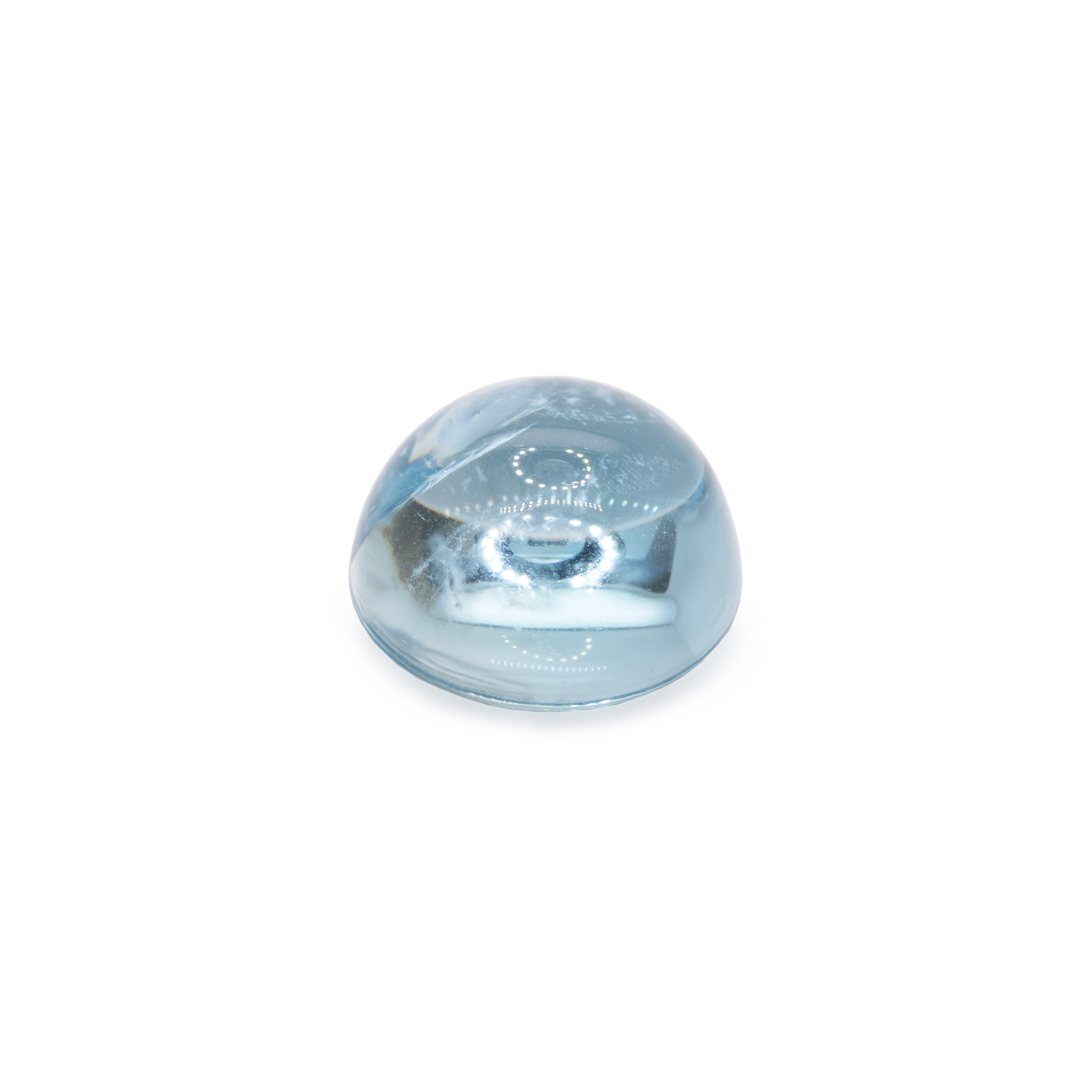 Aquamarine - A, round, 8x8mm, 2.27 cts, No. A35001