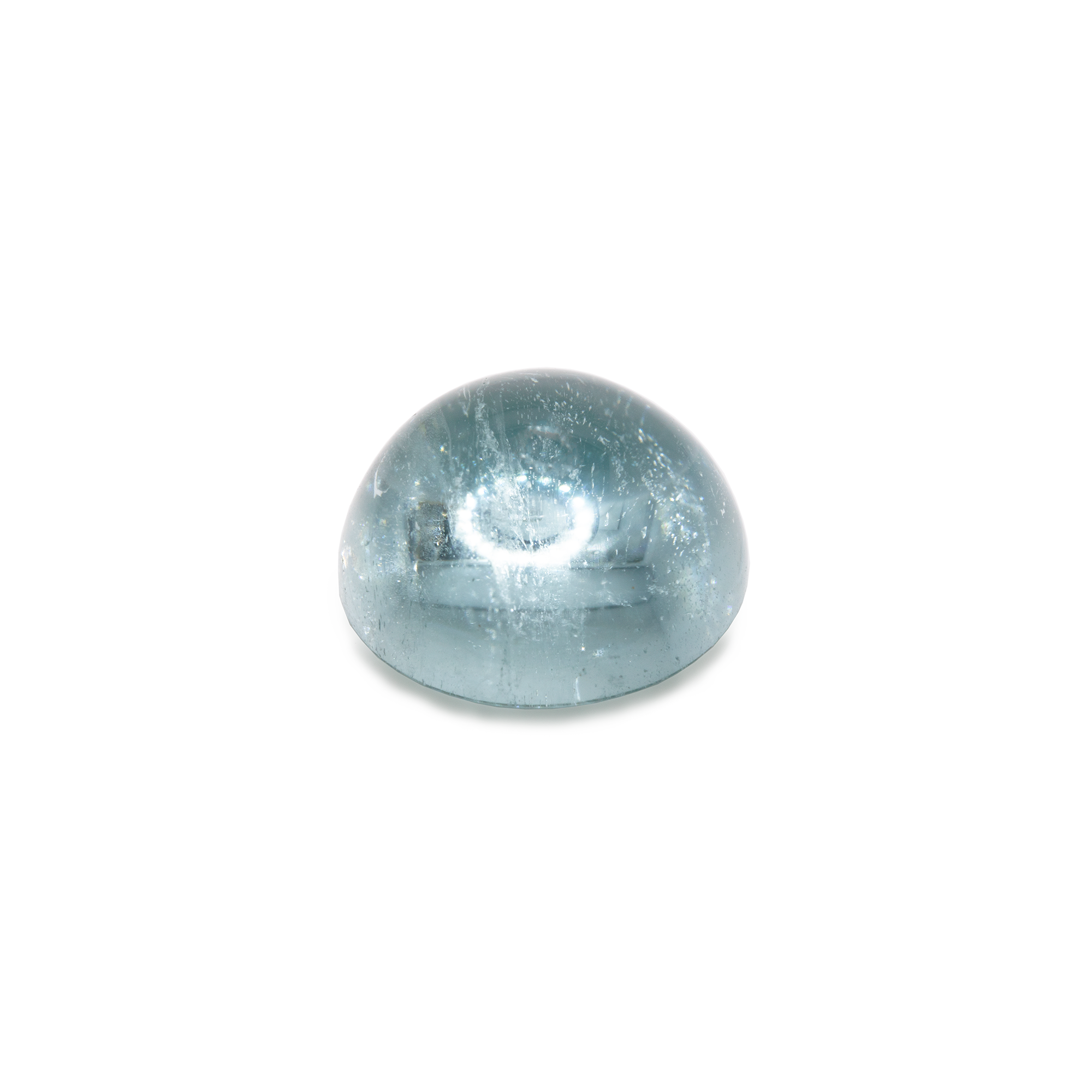 Aquamarine - A, round, 16.5x16.5mm, 18.31 cts, No. A46001