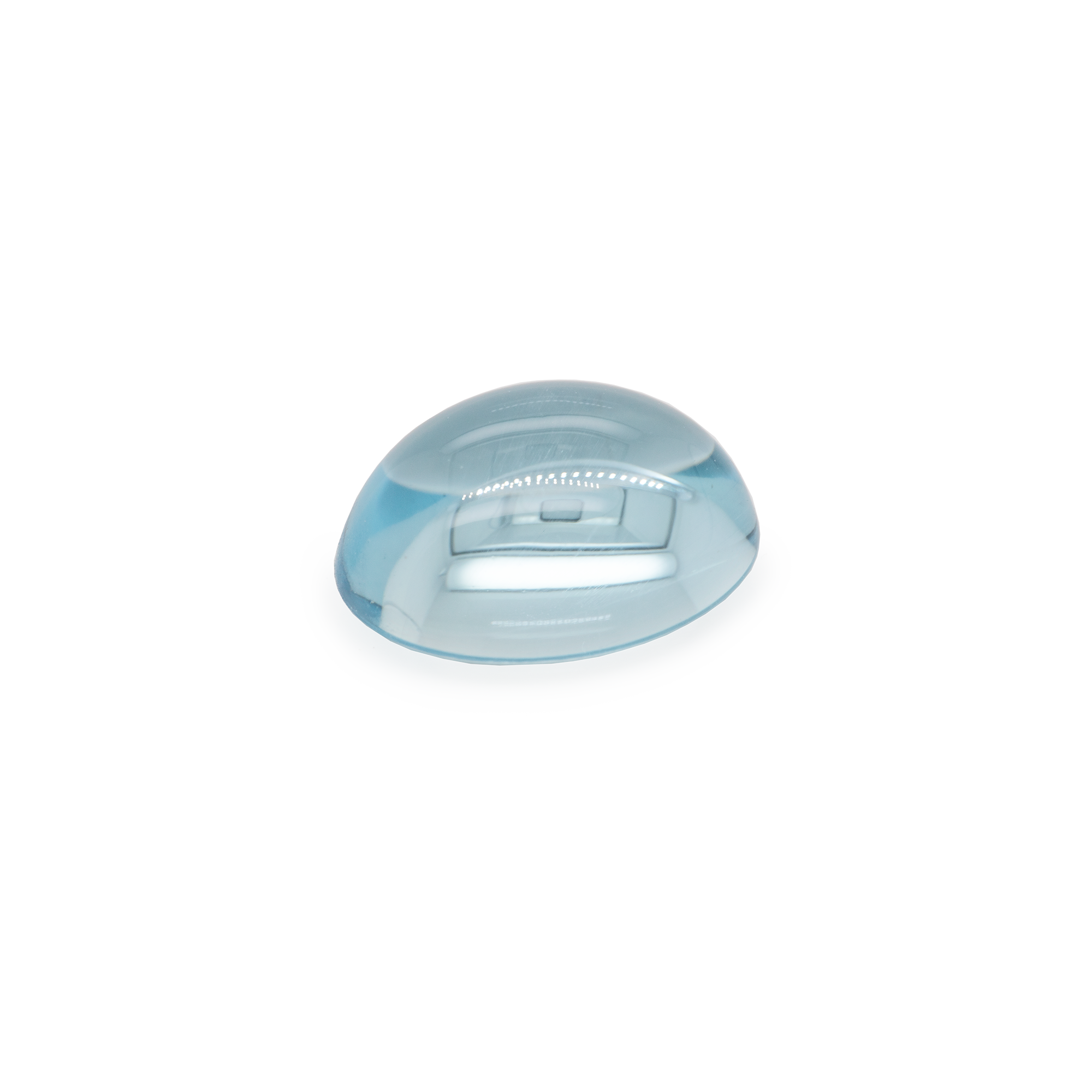 Aquamarin - A, oval, 10x8 mm, 2,67 cts, Nr. A55001