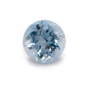 Aquamarine - A, round, 5x5 mm, 0.38-0.48 cts, No. A60001