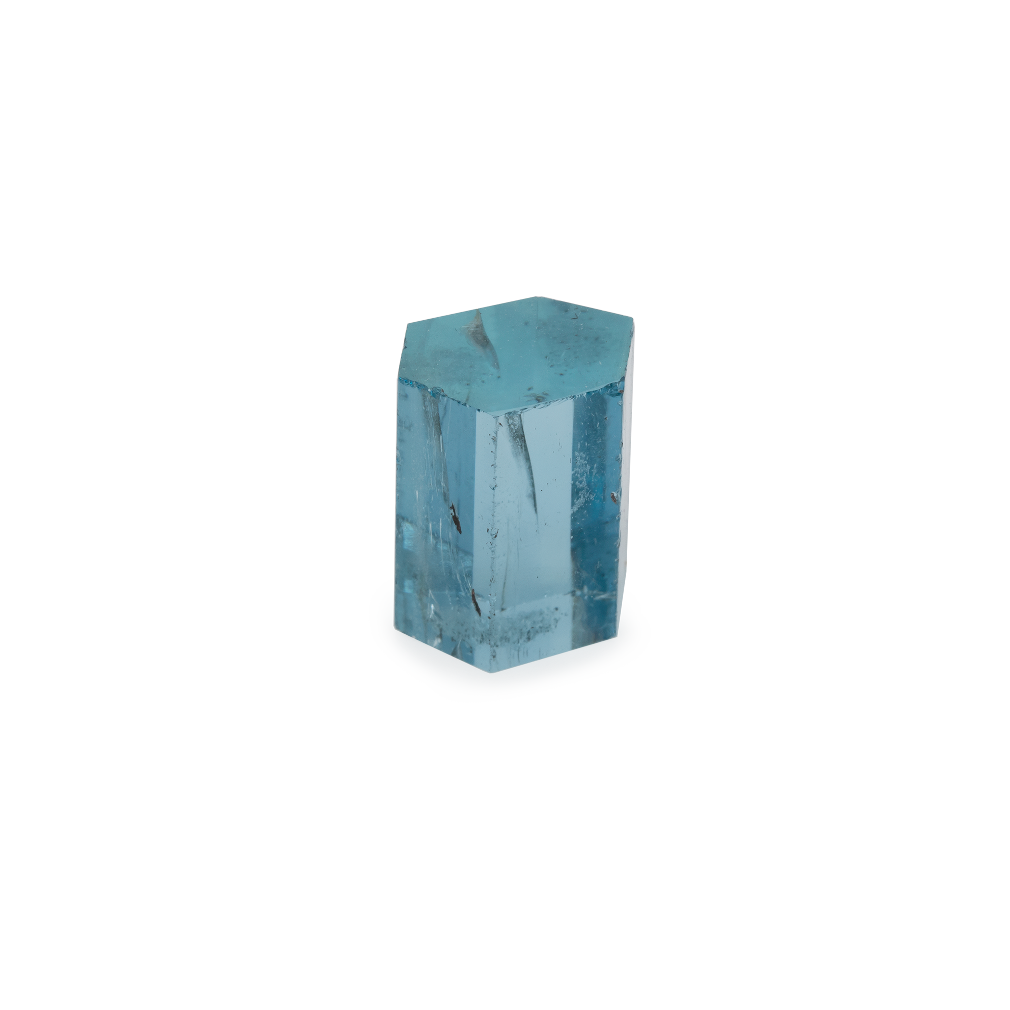 Aquamarin - AAA, Kristall, 12,78x8,9 mm, 9,89 cts, Nr. A69003