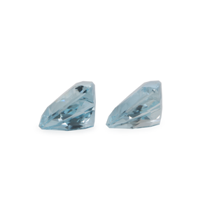 Aquamarine Pair - A, triangle, 9x9 mm, 3.99 cts, No. A78001