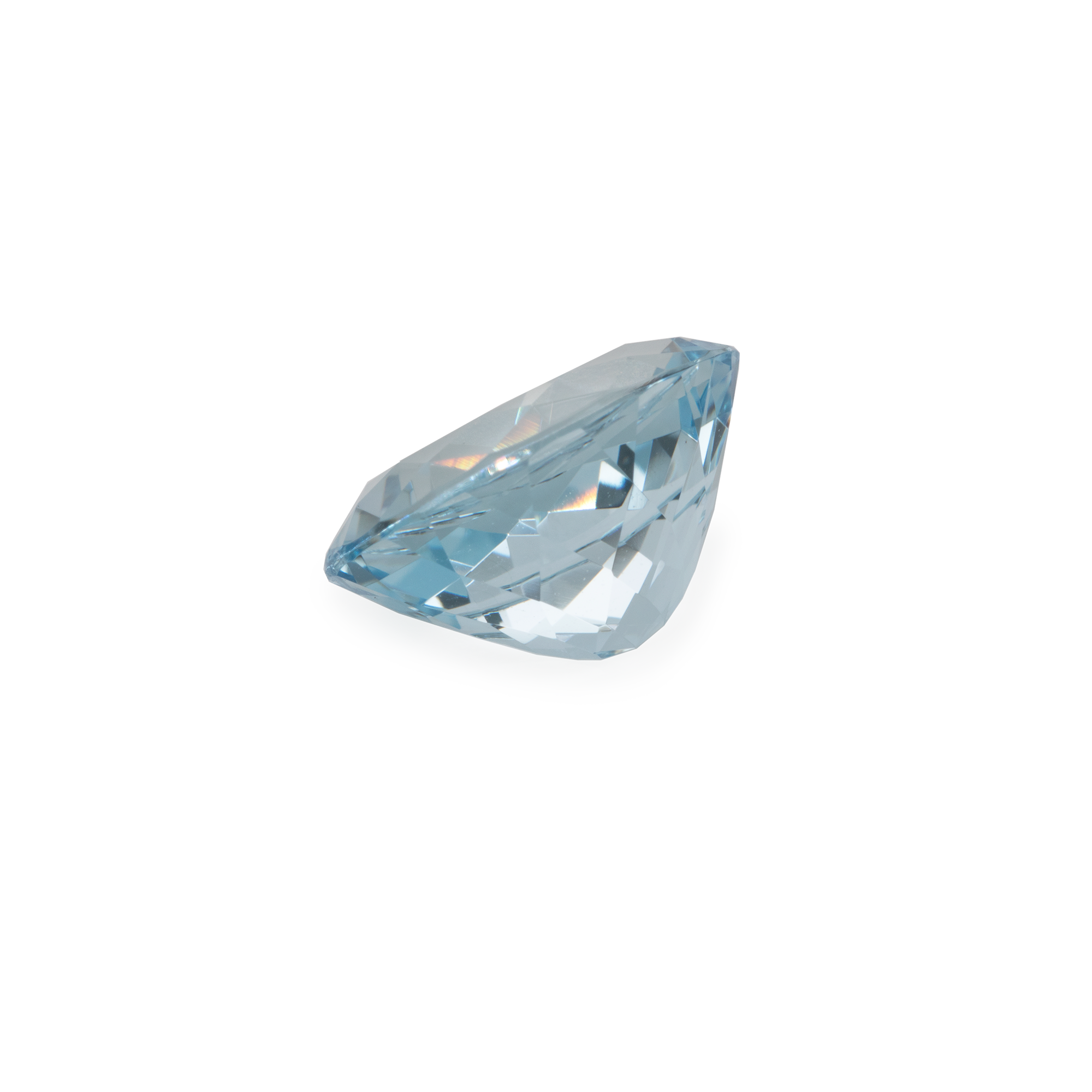 Aquamarine - B+, oval, 12x10 mm, 4.30-4.40 cts, No. A82009