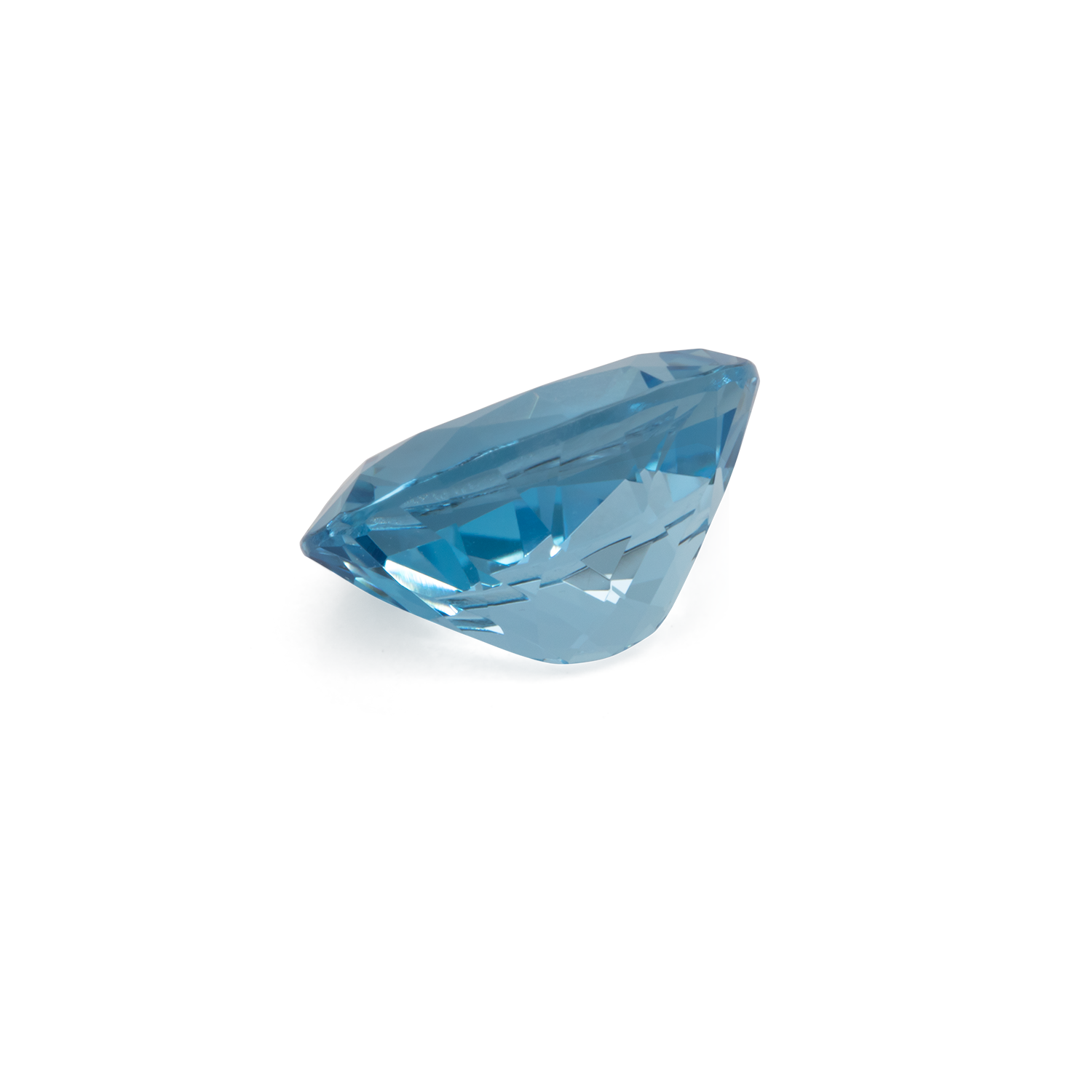 Aquamarine - AAA, oval, 11x9 mm, 3.21 cts, No. A99001