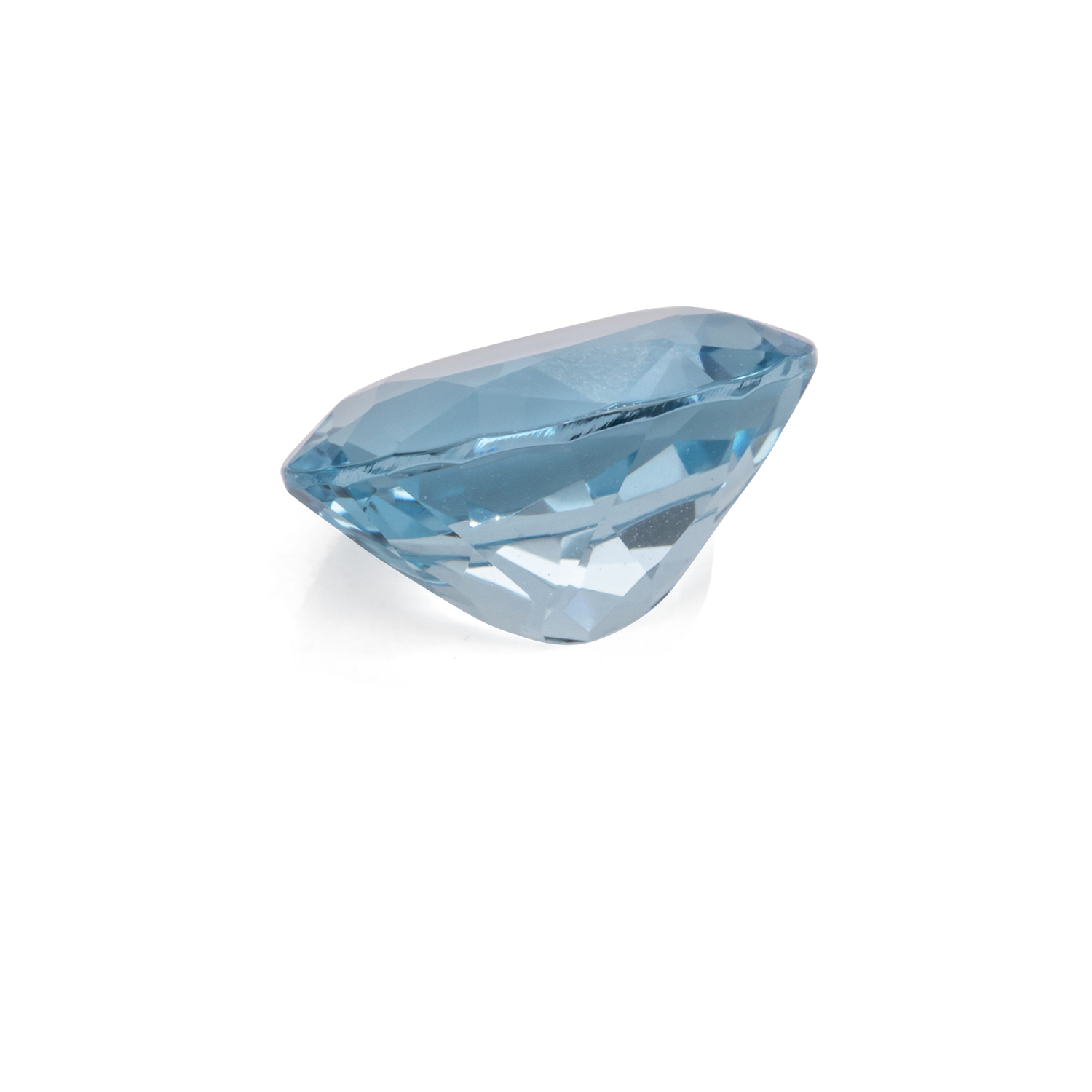 Aquamarine - AA, oval, 10x8 mm, 2.36 cts, No. A99008