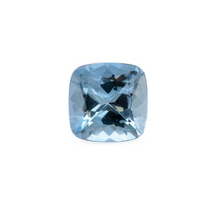 Aquamarine - A, cushion, 8x8 mm, 2.16 cts, No. A99025