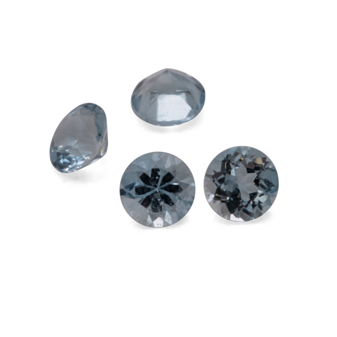 Aquamarine - B, round, 2.2x2.2 mm, 0.03 cts, No. A99028