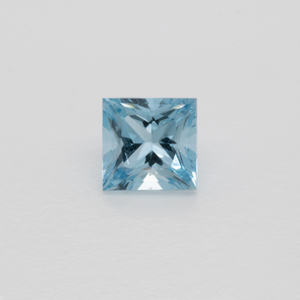 Aquamarin - AA, rechteck, 4x4 mm, 0.27 - 0.31 cts, Nr. A99046