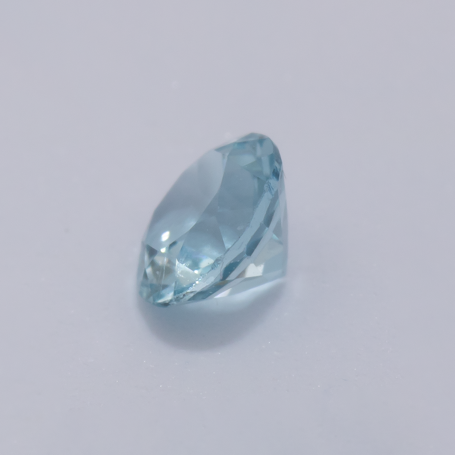 Aquamarin - AA, rund, 3.5x3.5 mm, 0.13 - 0.16 cts, Nr. A99063