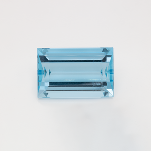 Aquamarine - AA, baguette, 15x10 mm, 7.20 cts, No. A99069