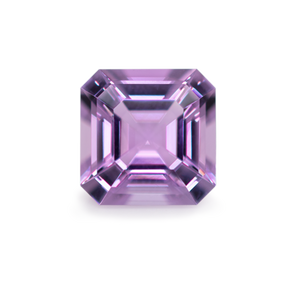 Amethyst - purple, assher, 10x10 mm, 3.66 cts, No. AMY10001 