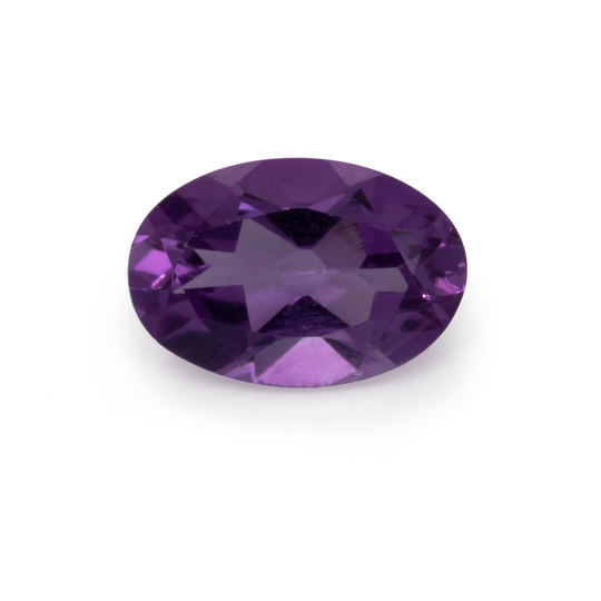 Amethyst - lila, oval, 6x4 mm, 0.38-0.43 cts, Nr. AMY27001