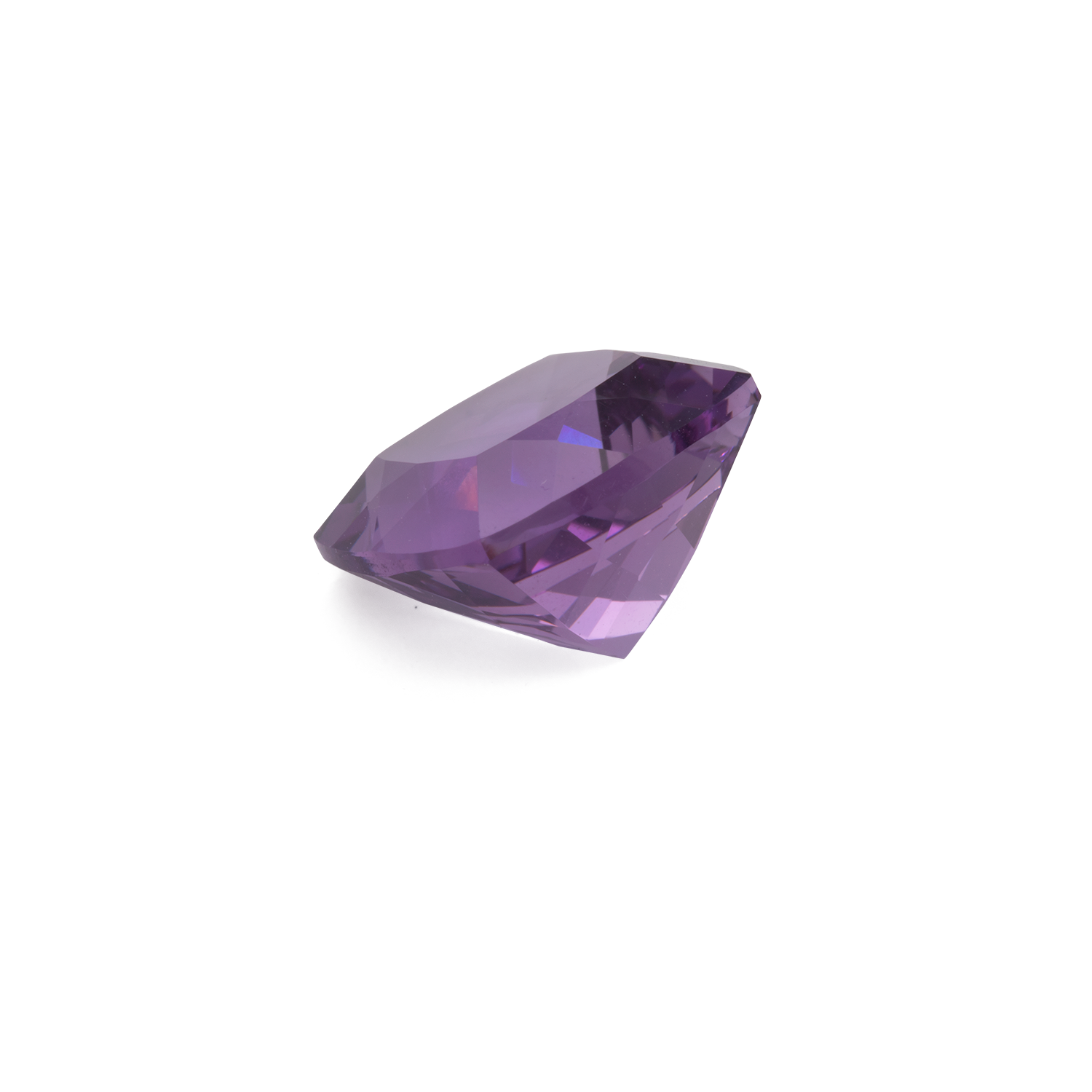 Amethyst - purple, cushion, 11.25x11.25 mm, 5.62 cts, No. AMY42001