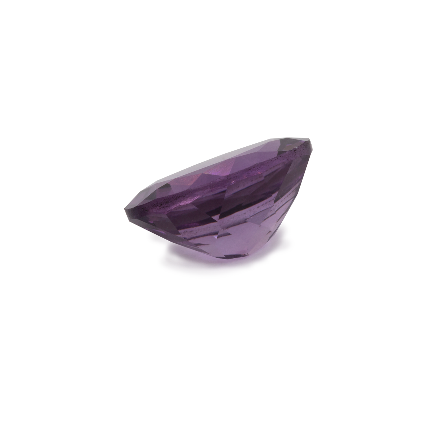 Amethyst - purple, oval, 11.1x9.1 mm, 3.00-3.80 cts, No. AMY55001