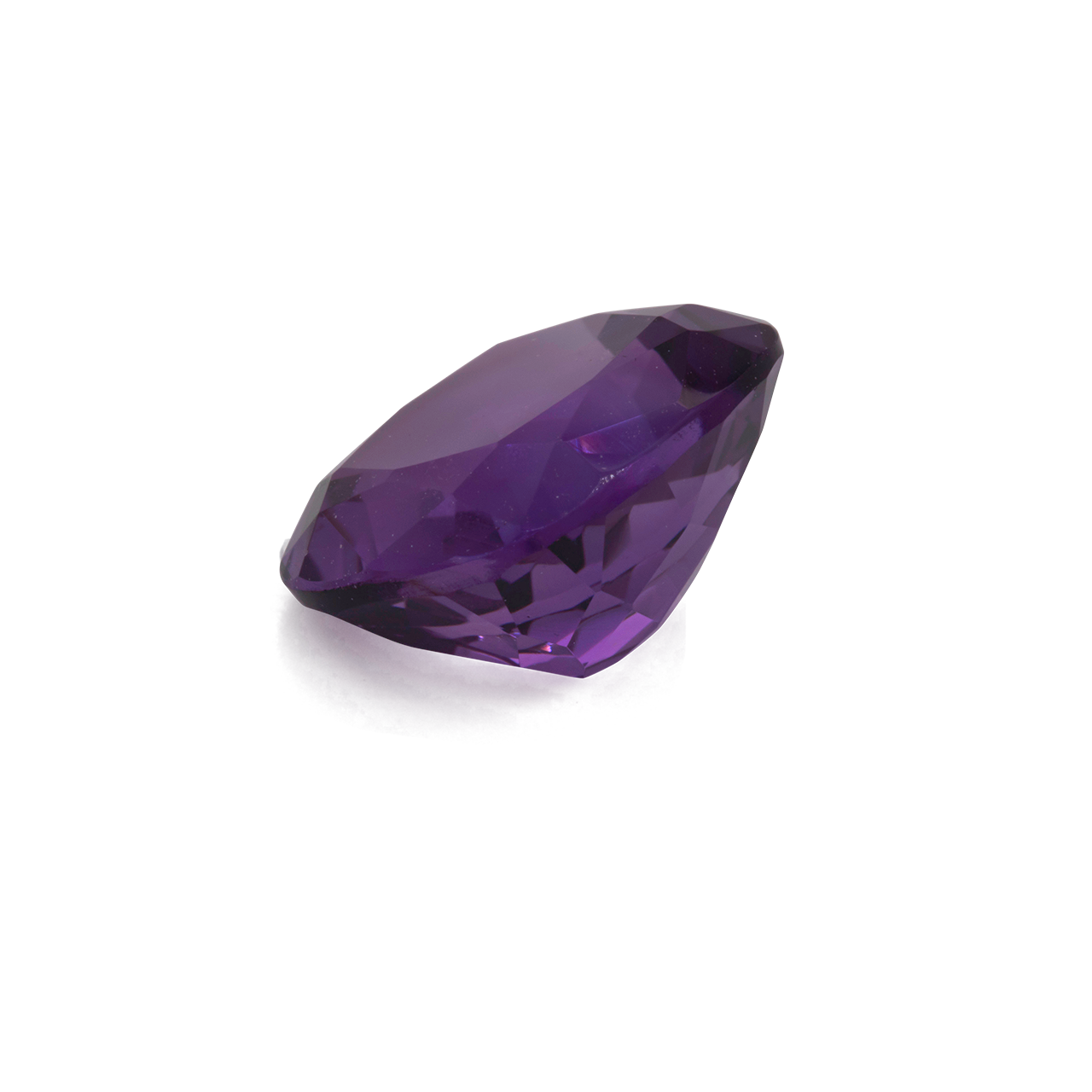 Amethyst - purple, cushion, 10x10 mm, 4.07 cts, No. AMY91001