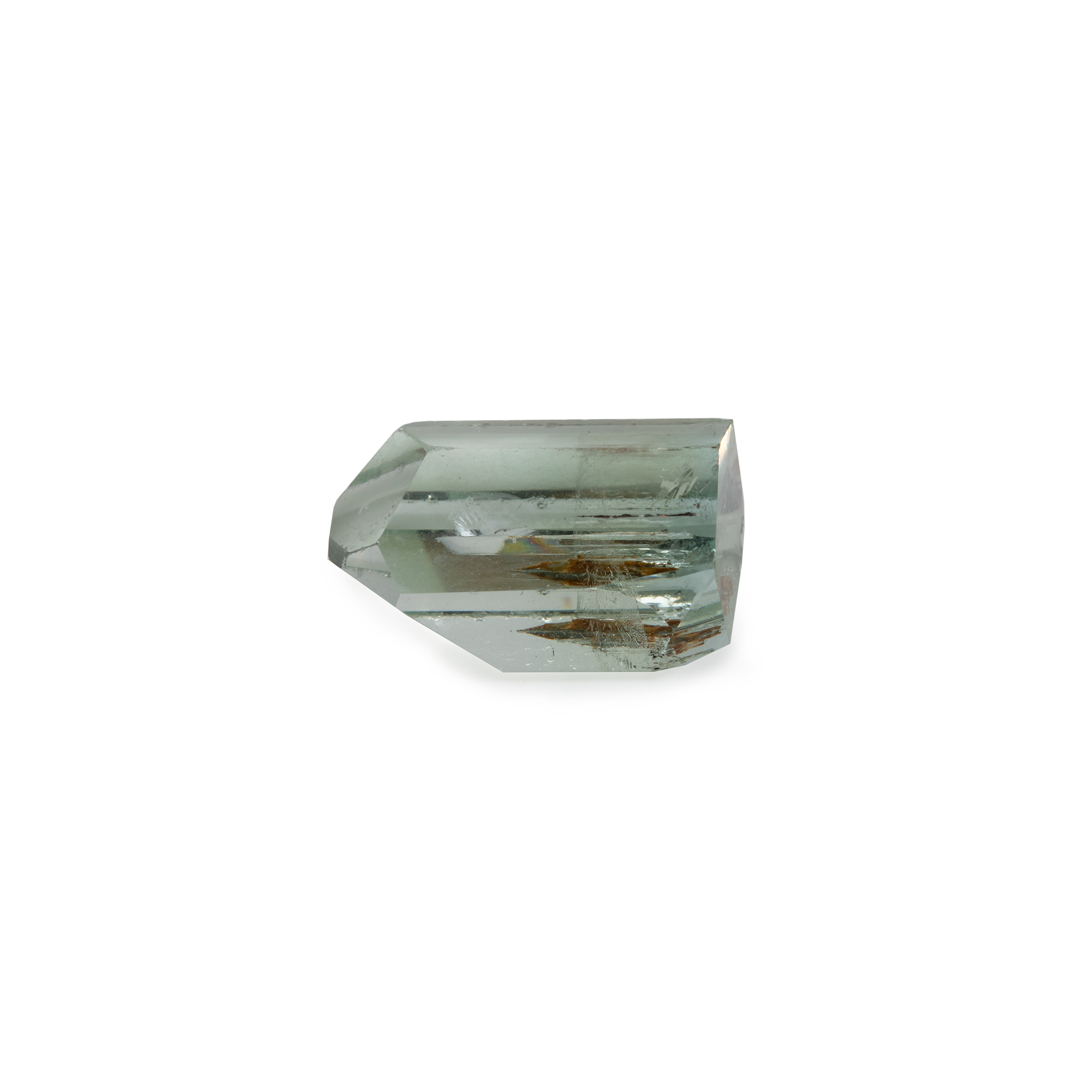 Beryll - grün, kristall, 14,4x8,25 mm, 8,21 cts, Nr. BY17001