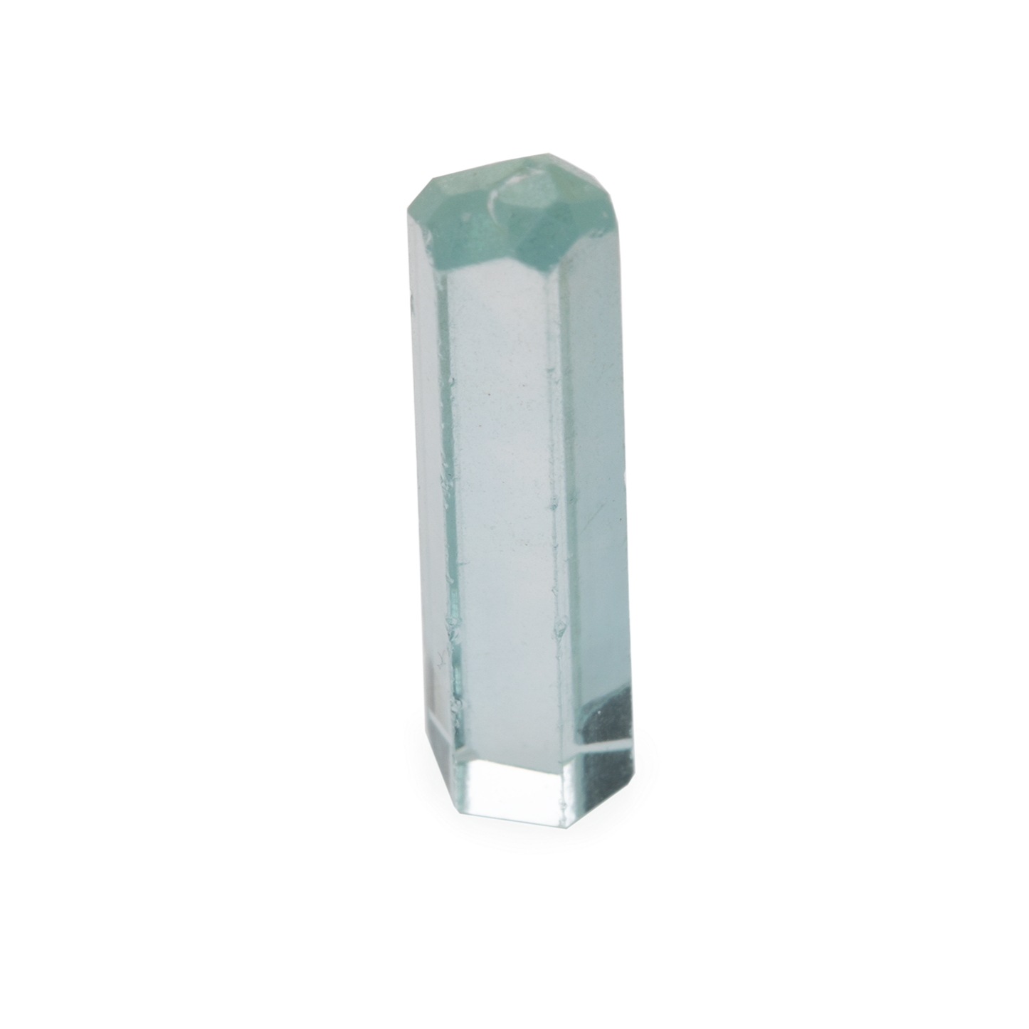 Beryl - green, crystal, 17.6x4.66 mm, 3.28 cts, No. BY18001