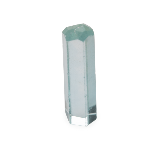 Beryll - grün, kristall, 17,6x4,66 mm, 3,28 cts, Nr. BY18001