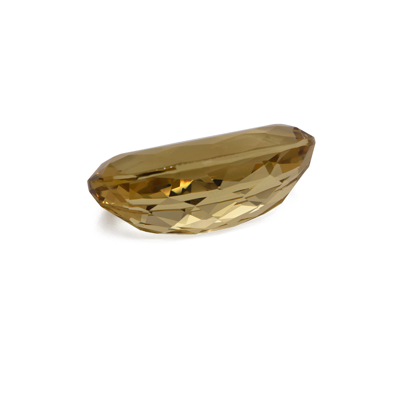Beryl - yellow, oval, 16x10 mm, 7.55 cts, No. BY30007