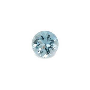 Beryl - blue, round, 6x6 mm, 0.72 cts, No. BY90001