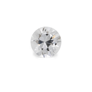 Beryl - white, round, 6x6 mm, 0.74 cts, No. BY90006