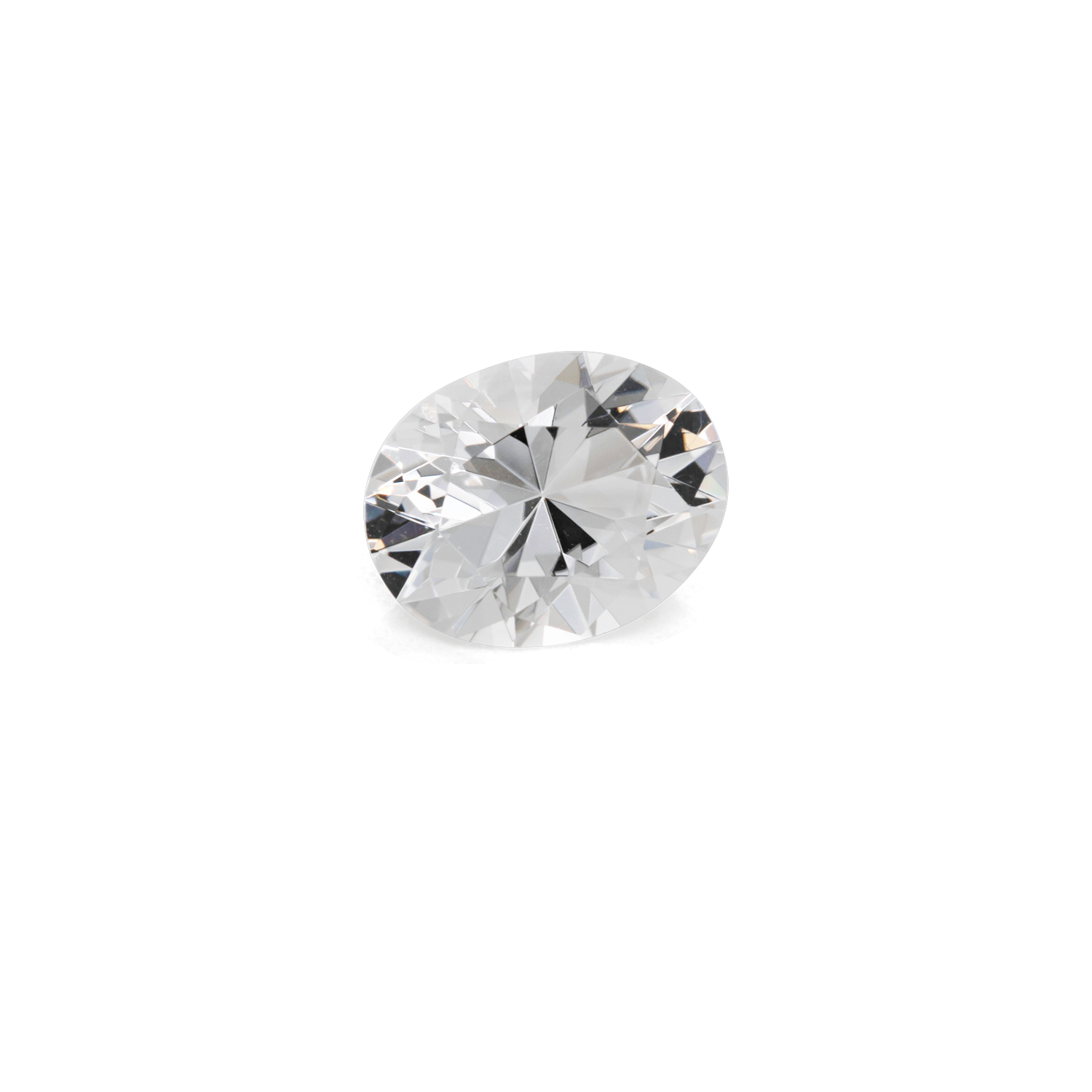 Beryl - white, oval, 9x7 mm, 1.56 cts, No. BY90009