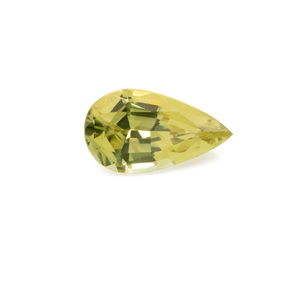 Chrysoberyll- gelb, birnform, 15.4x8.9 mm, 5.66 cts, Nr. CHB10003