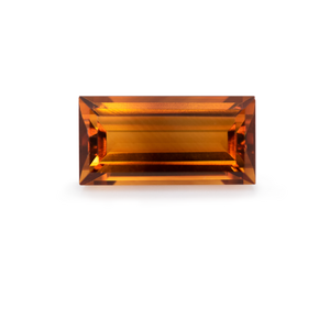 Citrin - orange, baguette, 12x6 mm, 2,62 cts, Nr. CT10001