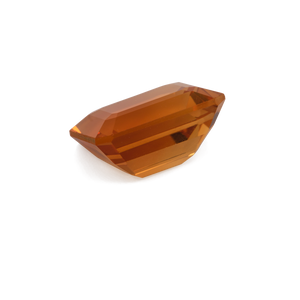 Citrin - hell orange, achteck, 11x9 mm, 3,96 cts, Nr. CT33001