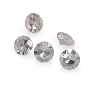 Diamond - fine white, VSI1, round, 1.6x1.6 mm, approx. 0.018 cts, No. D10001
