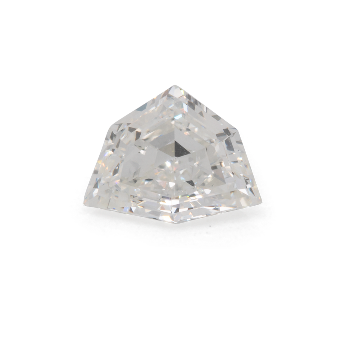 Diamond - fine white, FL, fantasy, 6.9x5.3 mm, 0.60 cts, No. D11001