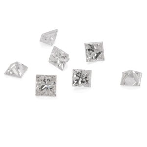 Diamant - weiß (TW), VS, Princess-Schliff, 1,2mm, ca. 0,01 cts, Nr. D11046