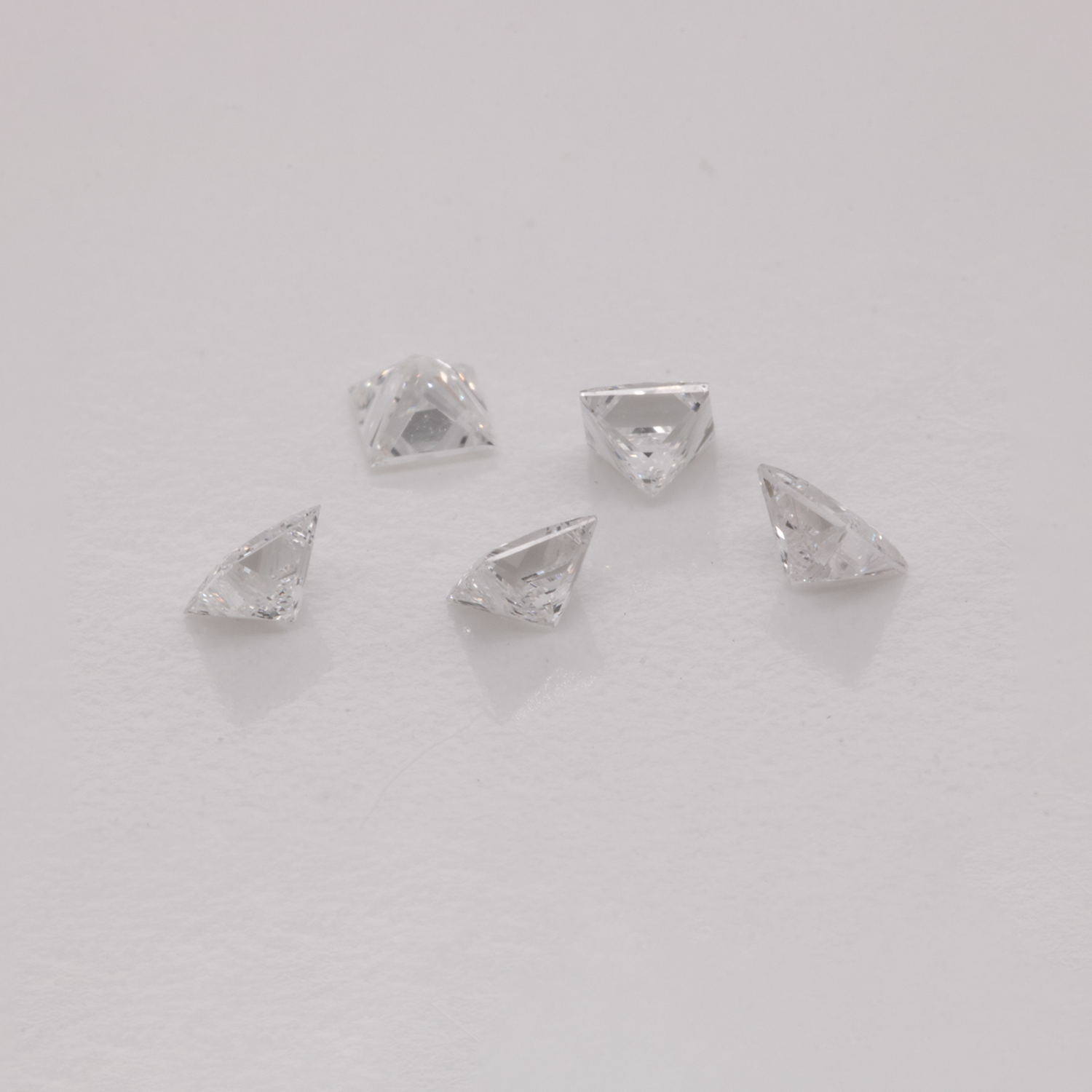 Diamant - weiß (TW), rechteck, 2x2 mm, 0.05 cts, Nr. D11052