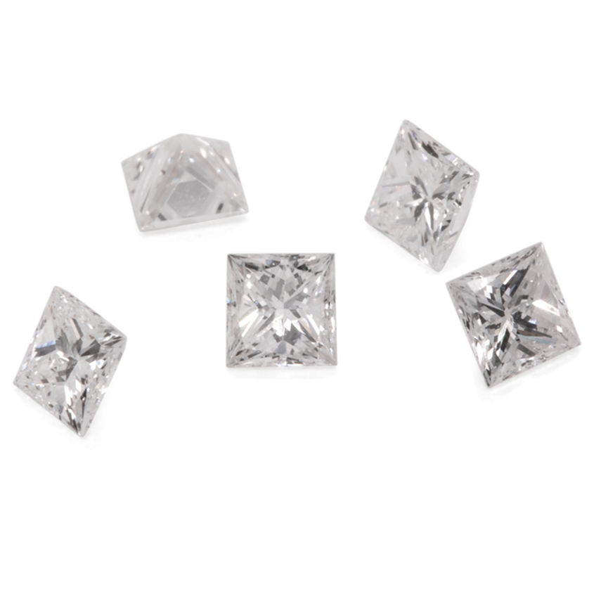 Diamant - weiß (TW), VS, Princess-Schliff, 1,7mm, ca. 0,03 cts, Nr. D11049