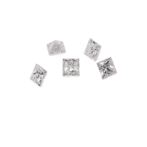 Diamond - white (TW), VS, princess cut, 2.0mm, approx. 0.05 cts, No. D11052