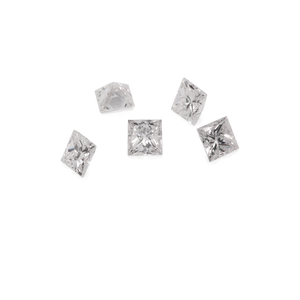 Diamant - weiß (TW), rechteck, 2x2 mm, 0.05 cts, Nr. D11052