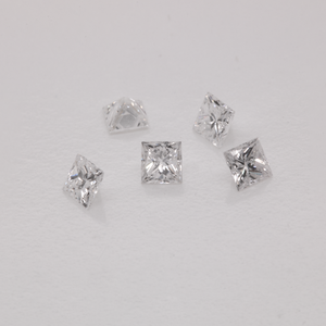 Diamond - white (TW), VS, princess cut, 1.8mm, approx. 0.035 cts, No. D11050