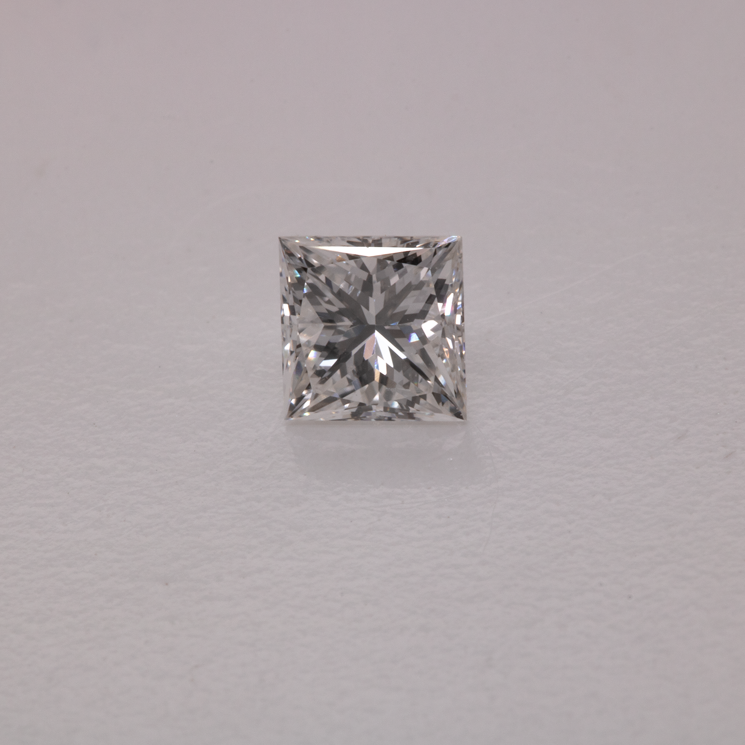 Diamond - white (TW), VS, princess cut, 3.5mm, approx. 0.26 cts, No. D11055