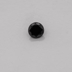 Diamant - schwarz, nicht transparent, rund, 2,0mm, ca. 0,03 cts, Nr. D11060