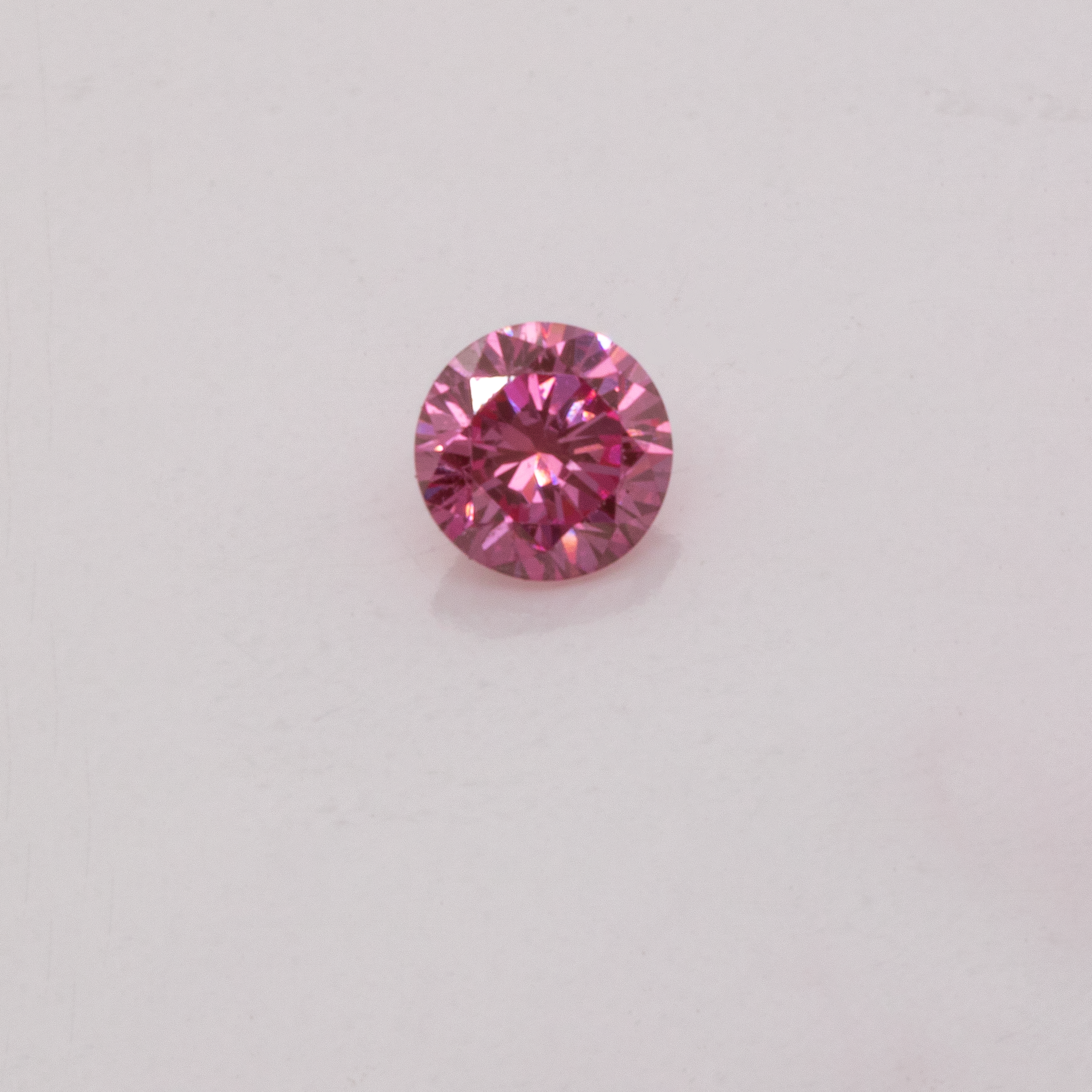 Diamond - pink, VS, round, 1,7mm, ca. 0,02 cts, No. D11063