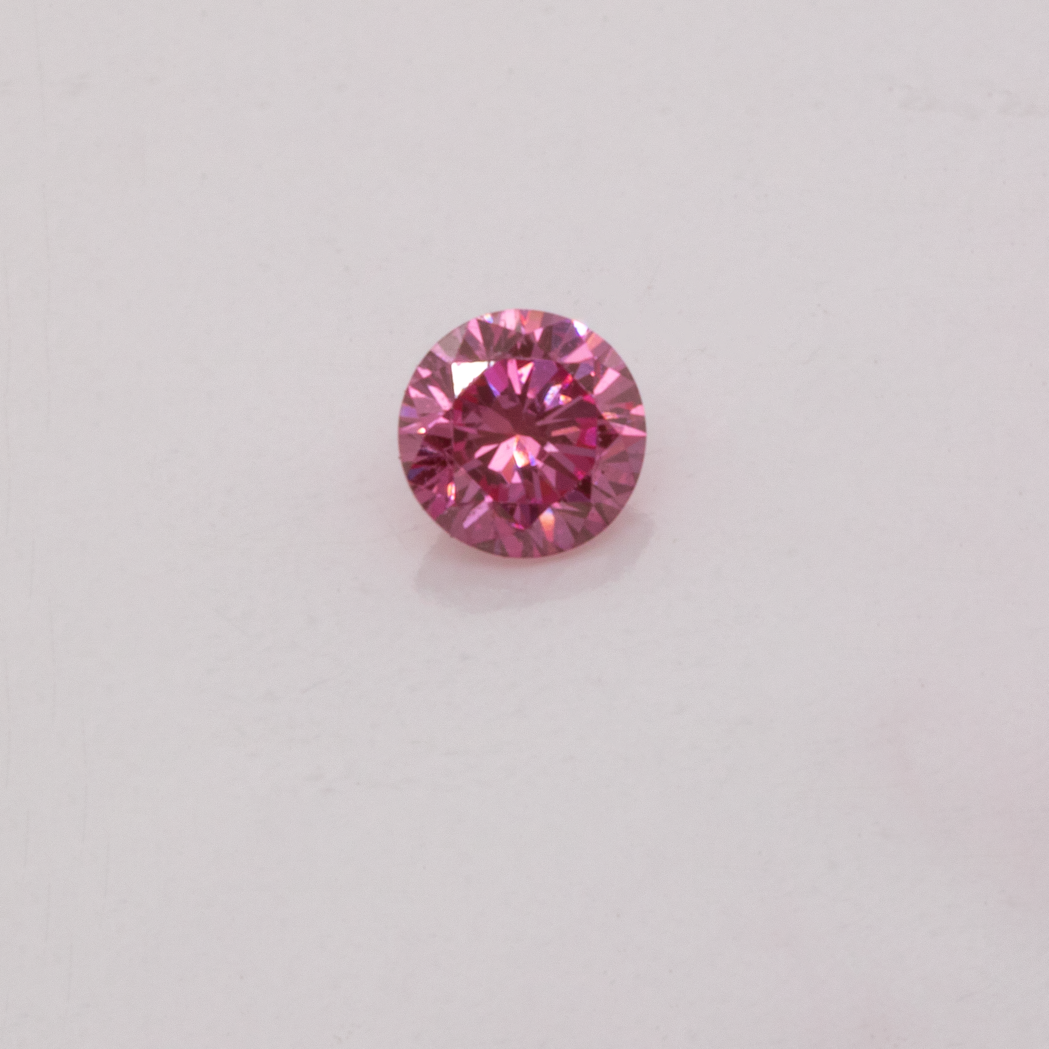 Diamond - pink, VS, round, 2.0mm, approx. 0.03cts, No. D11064