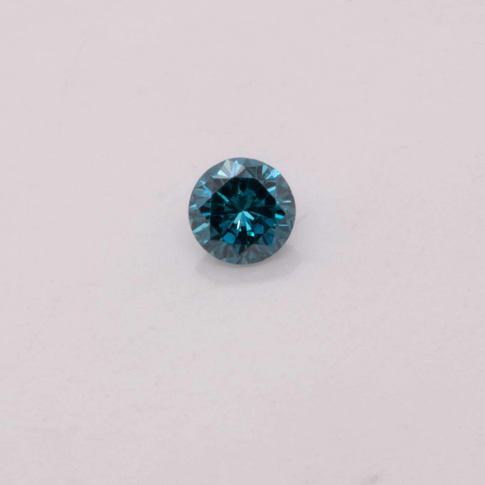 Diamant - blau, rund, 1.7x1.7 mm, 0,02 cts, Nr. D11065